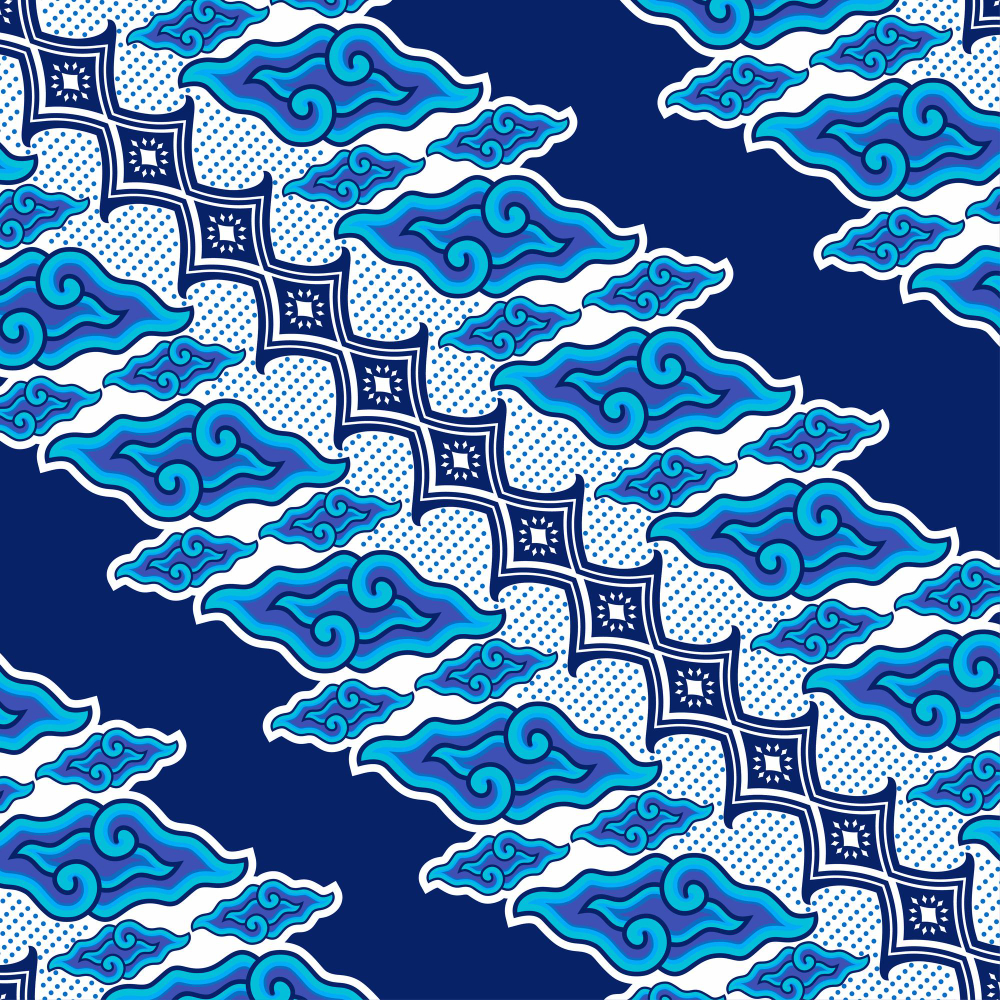 motif batik mega mendung